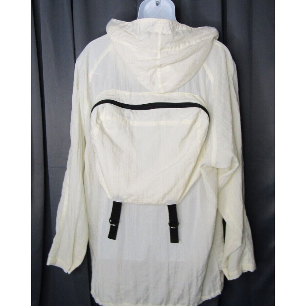 Vtg Robert Stock Multi Purpose Lightweight Jacket Folds in to Pocket on Back